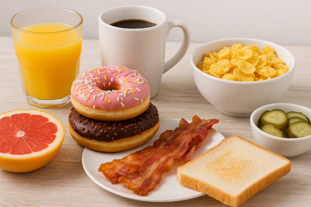 공복에 먹으면 해로운 음식들, 아침 식단에서 피해야 할 식품 리스트