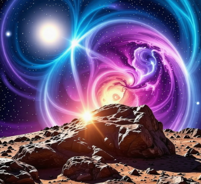 쌍성계 행성 이미지