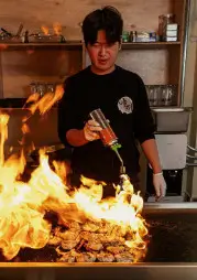 생방송투데이 대식가 철판요리 홍대맛집 야끼