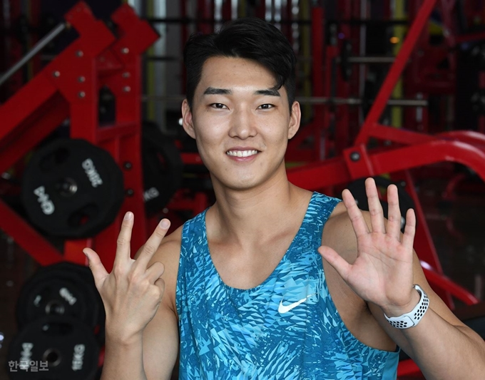 대한민국 국가대표 높이뛰기 우상혁 높이뛰기 🏃‍♂️