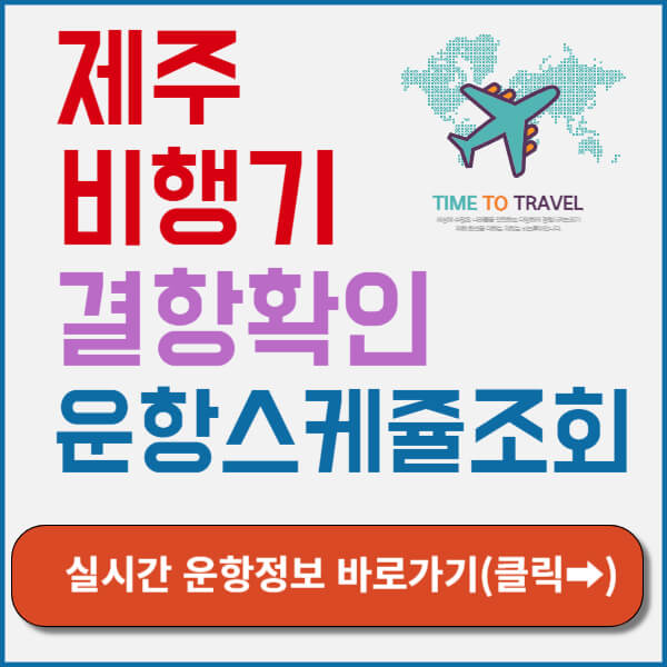 제주비행기결항확인 썸네일