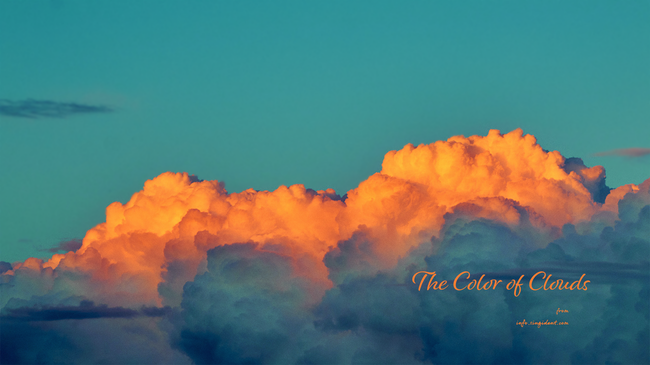 11 노을 구름 C - The Color of Clouds 구름배경화면