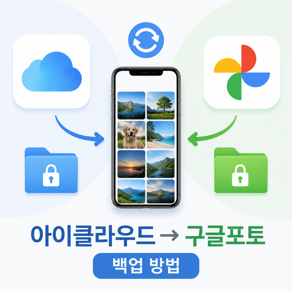 아이클라우드 백업방법