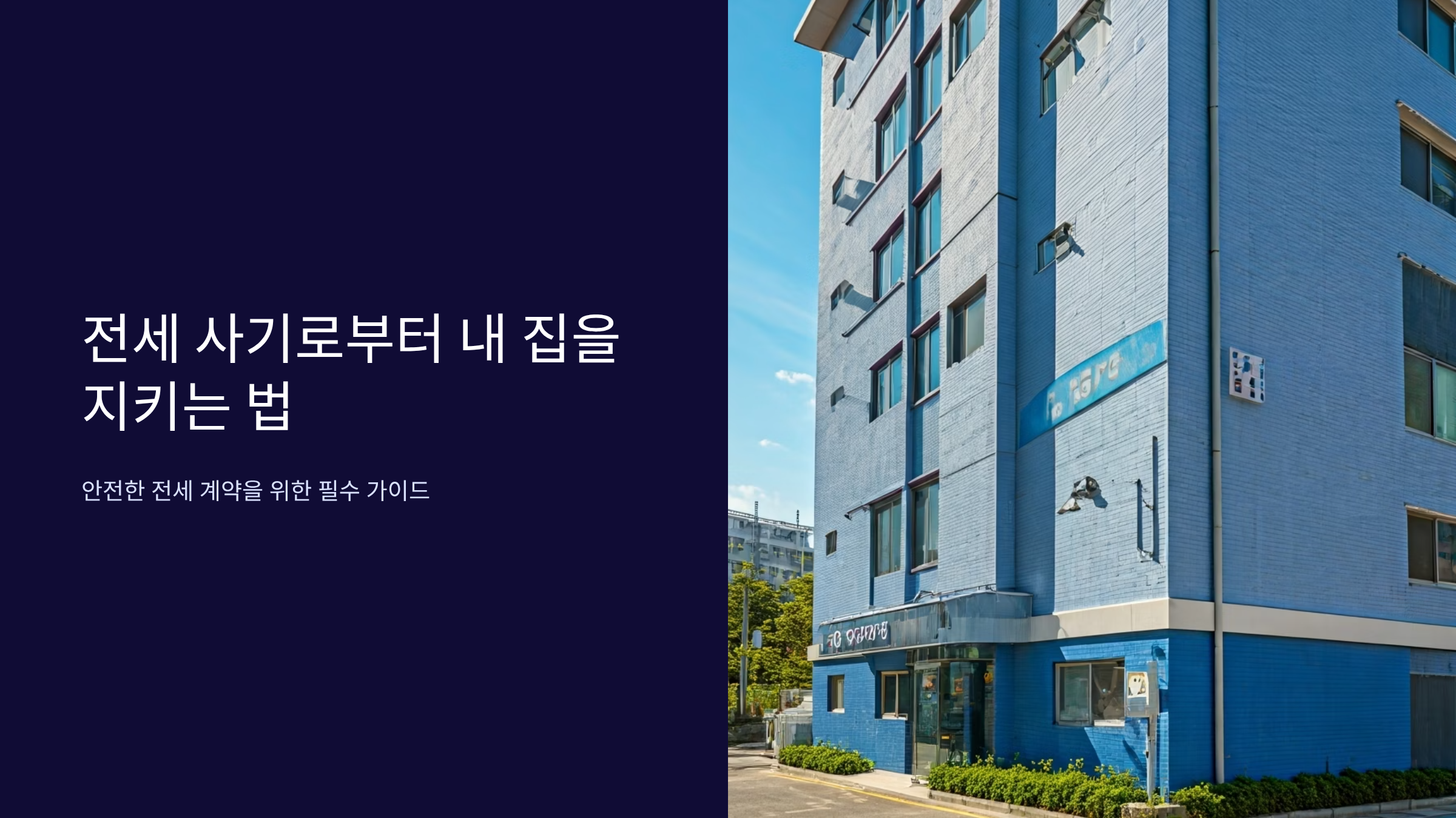 전세 사기 피하는 법, 계약 전 반드시 확인할 서류 7가지