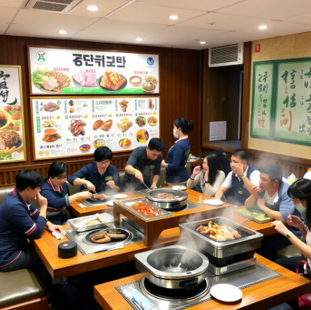 고기굽는방앗간경희대점그림