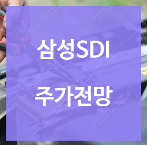 삼성SDI 주가 전망