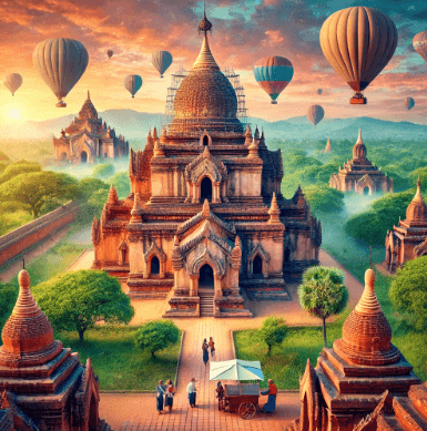 파간 고대 사원