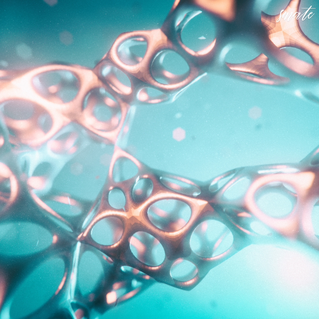 나노입자를 이미지화 한 그림