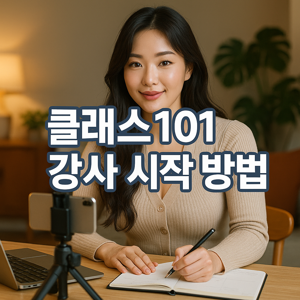 클래스101 강사 되는 법
