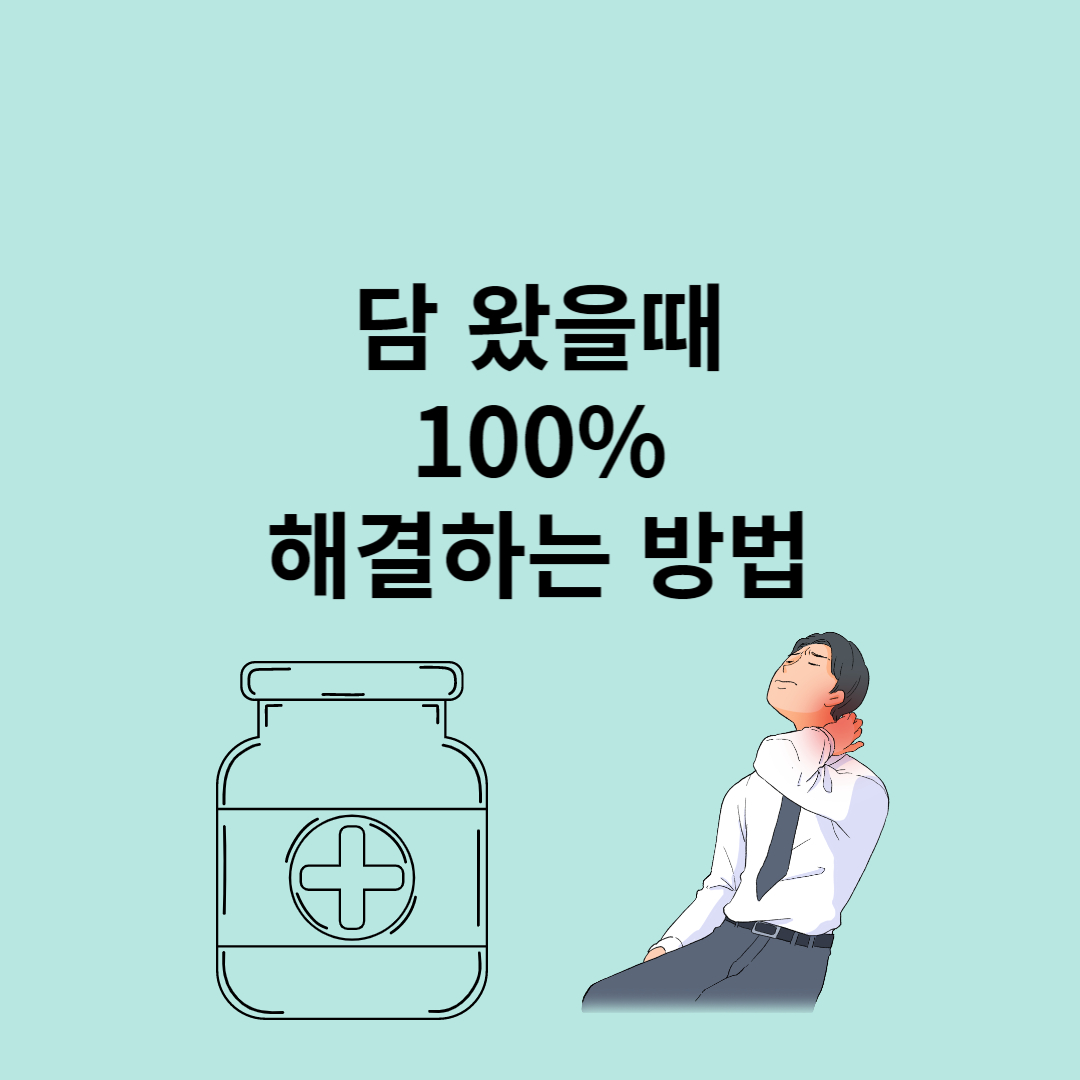담 왔을때