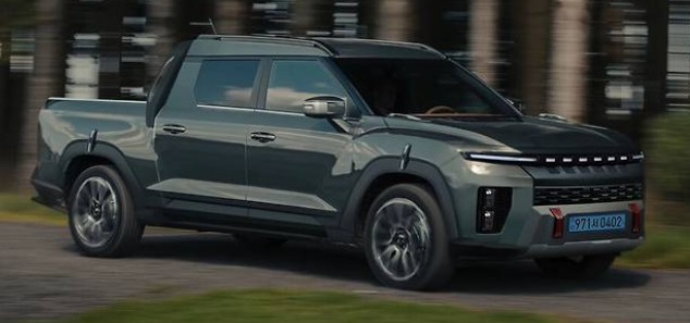 KG모빌리티(KGM), 토레스 전기 픽업트럭 출시 예상도