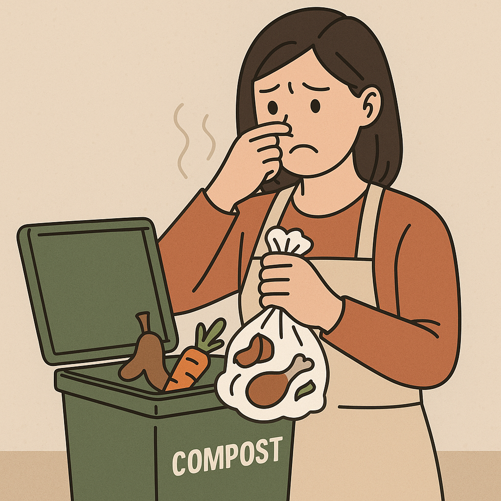 음식물 쓰레기 냄새 제거 꿀팁 – 여름철 악취 없애는 법
