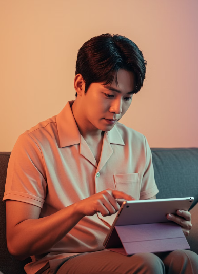 체지방률별 남성 몸매 변화