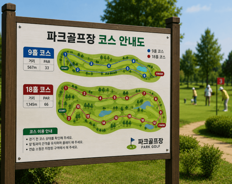 전북 죽산면 파크골프장 예약 방법과 이용요금 총정리