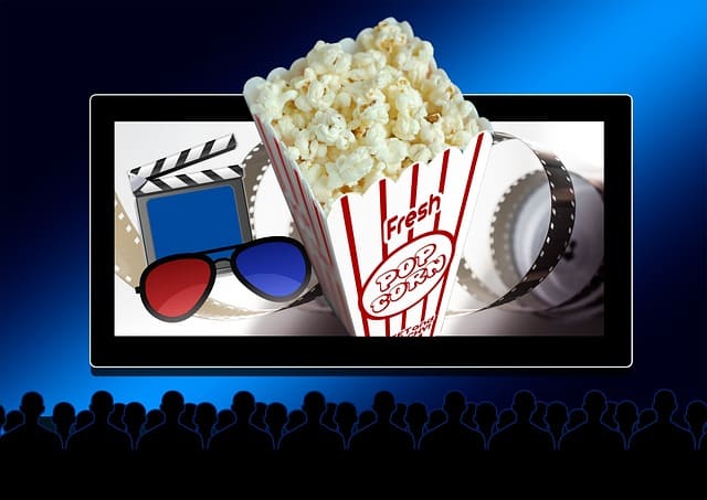 Movie theater&amp;#44; Theatre&amp;#44; Popcorn