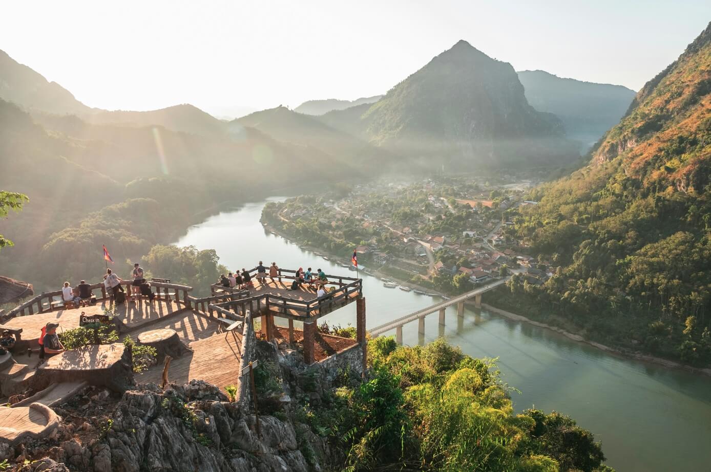 라오스 도시 사진