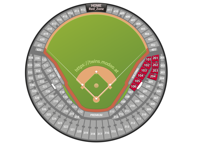 잠실야구장 좌석배치도