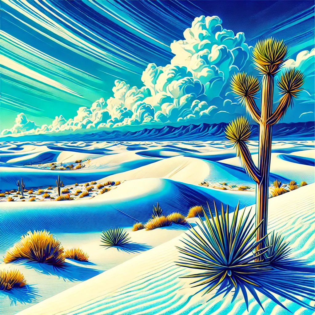 미국에서 꼭 가봐야 할 초자연적 자연 명소
화이트 샌즈 국립공원