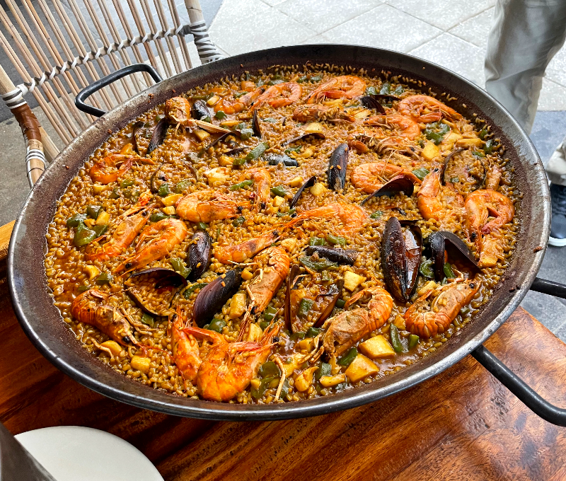 Marina Bay Barcelona 음식2