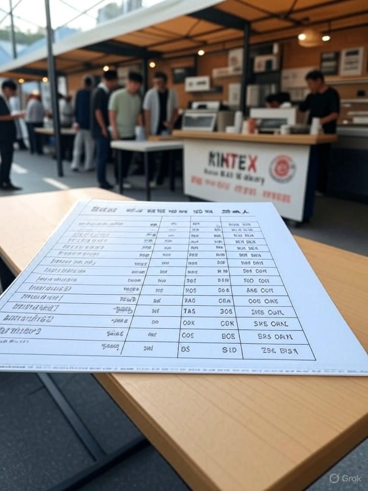 2025 서울 카페&amp;베이커리 페어 킨텍스 야외 행사장
