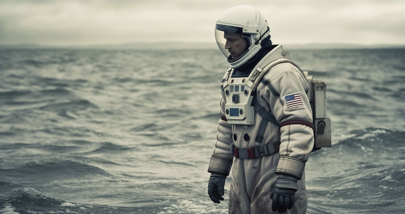 인터스텔라 포스터 그림입니다.