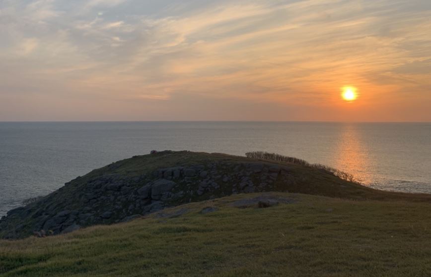 인천 굴업도 석양