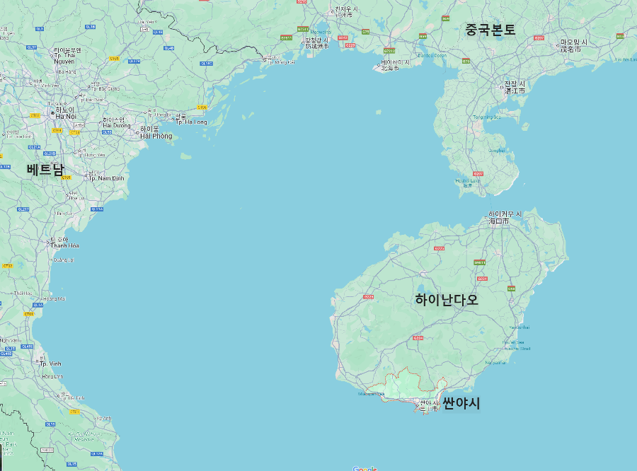 중국 최남단 섬 '하이난다오'의 대표 휴양지, 싼야