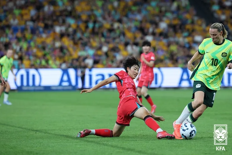 2025 여자축구 국가대표팀 호주 친선경기 1차전 결과 – 출전선수, 경기내용, 일정 총정리