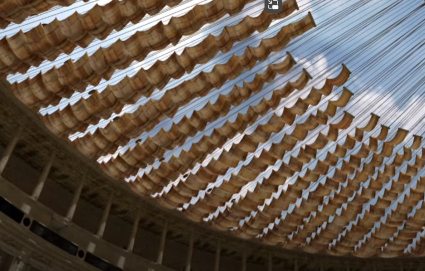 알트태그-콜로세움의 차양막