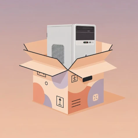 택배 매입 예시 일러스트