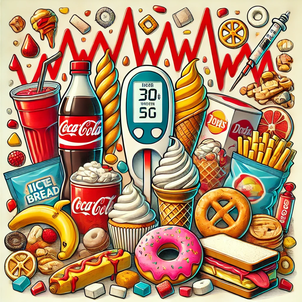 당뇨인이 끊어야 할 해로운 식품들