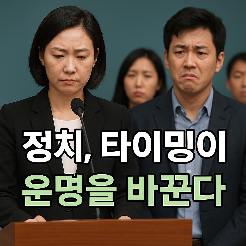 정치적 위기와 행동의 타이밍