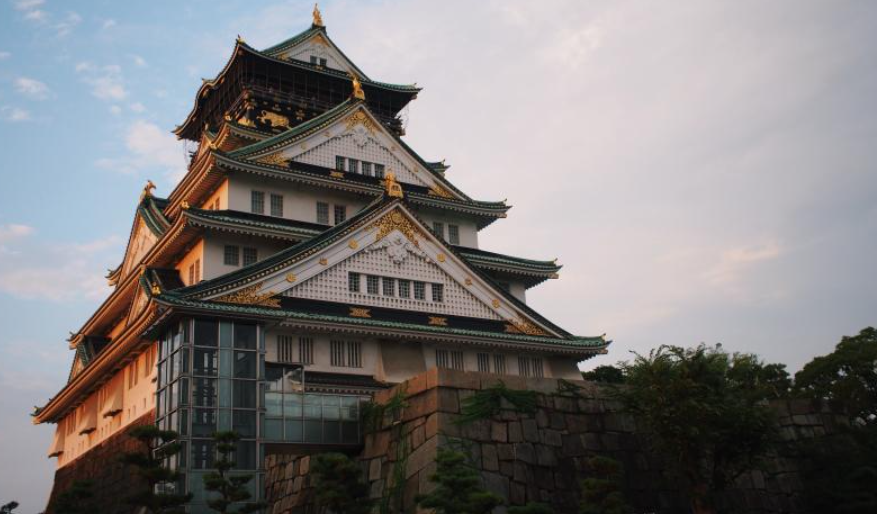 일본 오사카 난바 지역