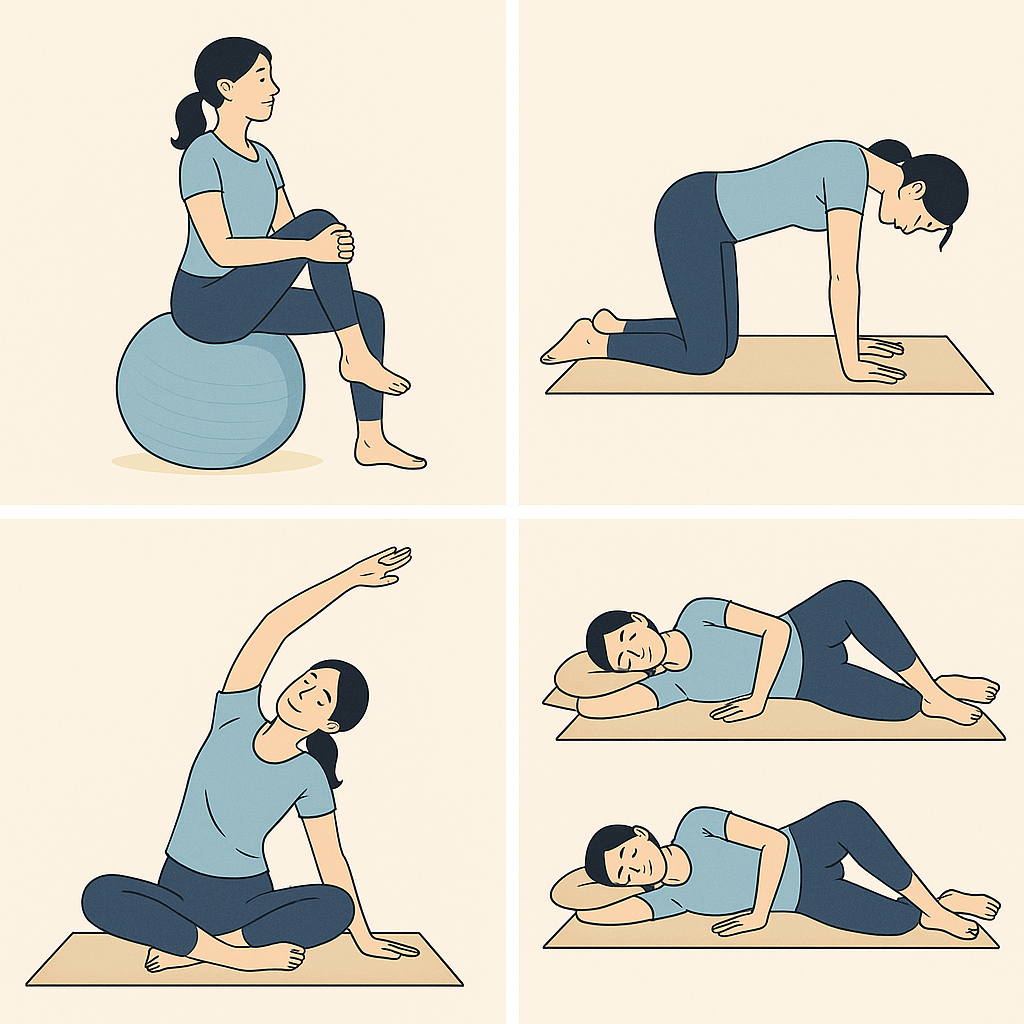 산 후에 좋은 운동