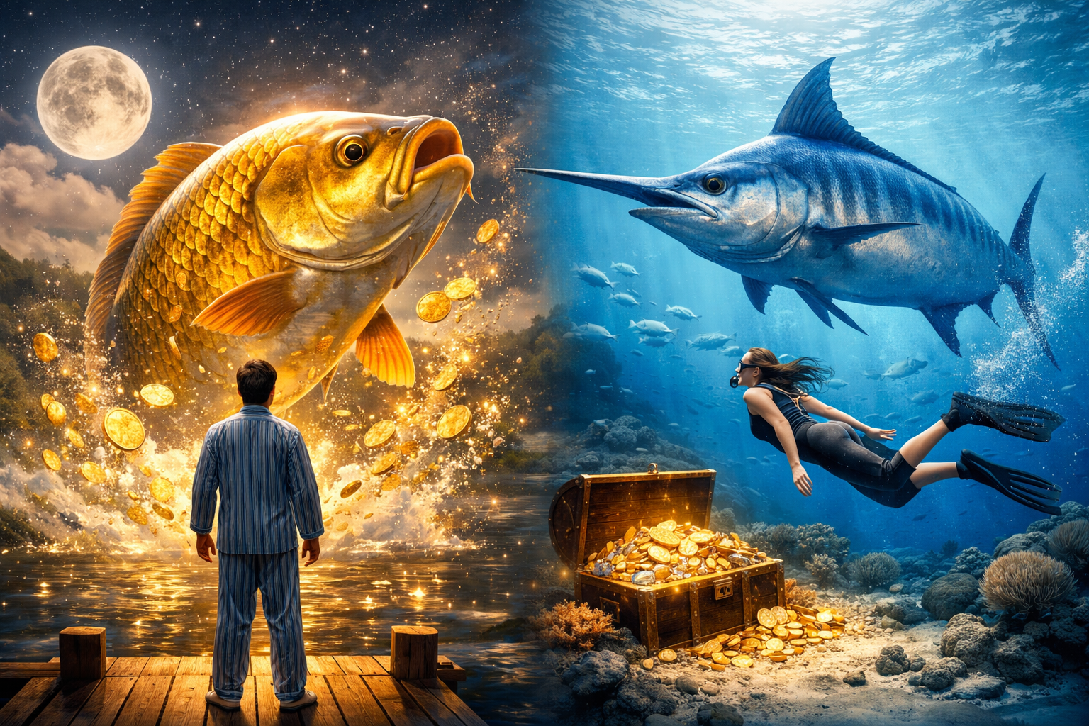 큰 물고기 꿈