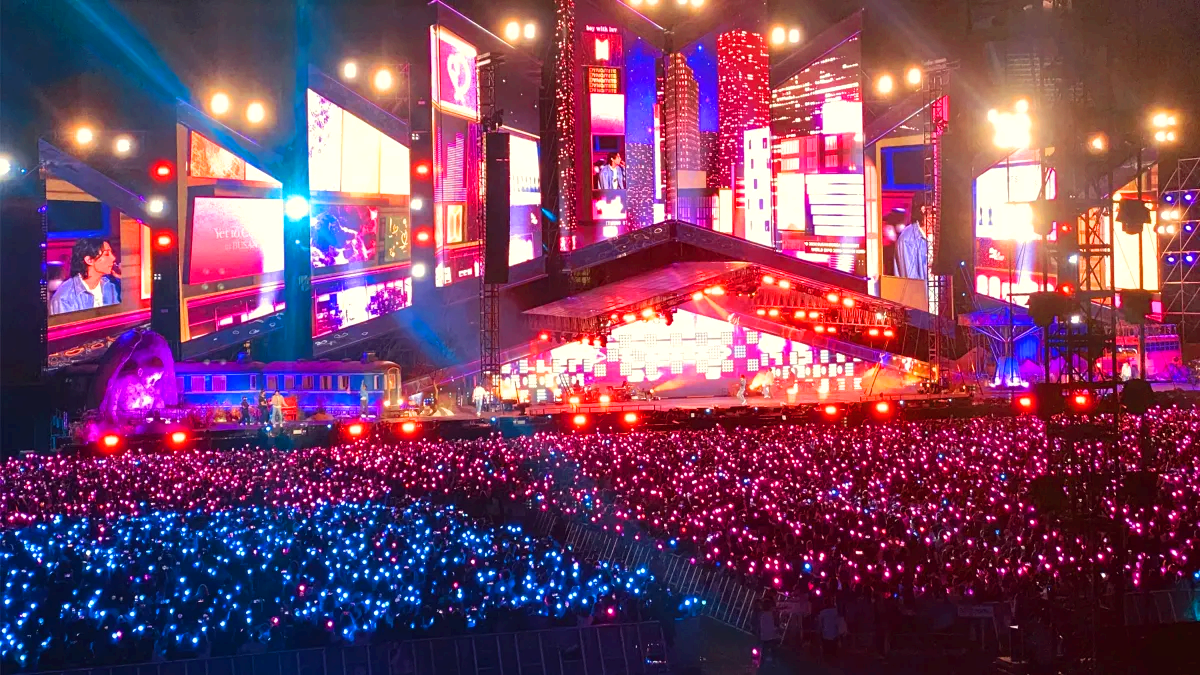 아시아드 주 경기장 BTS 공연