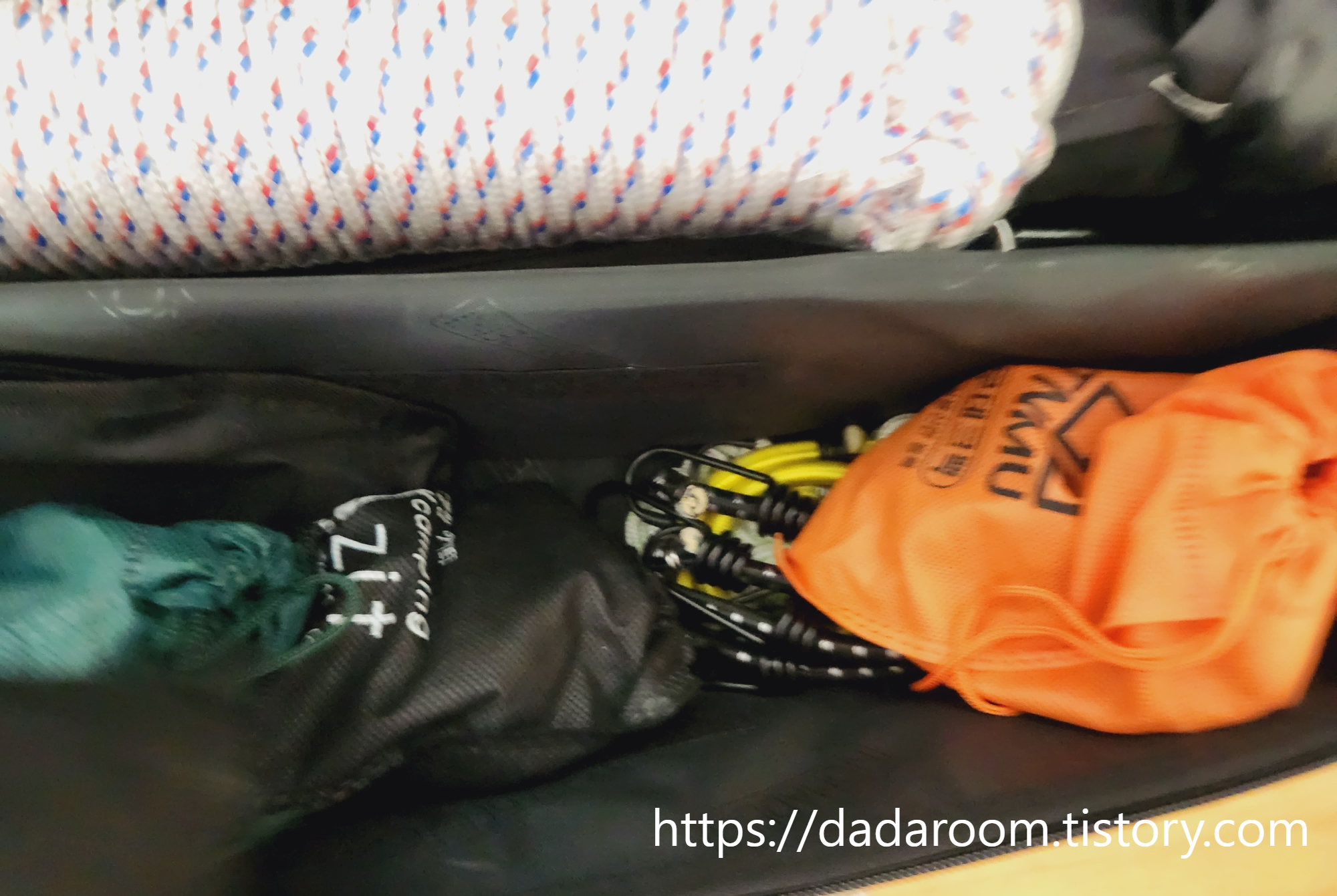 캠핑용품 정리함 수납가방 노마드 더 단조팩가방