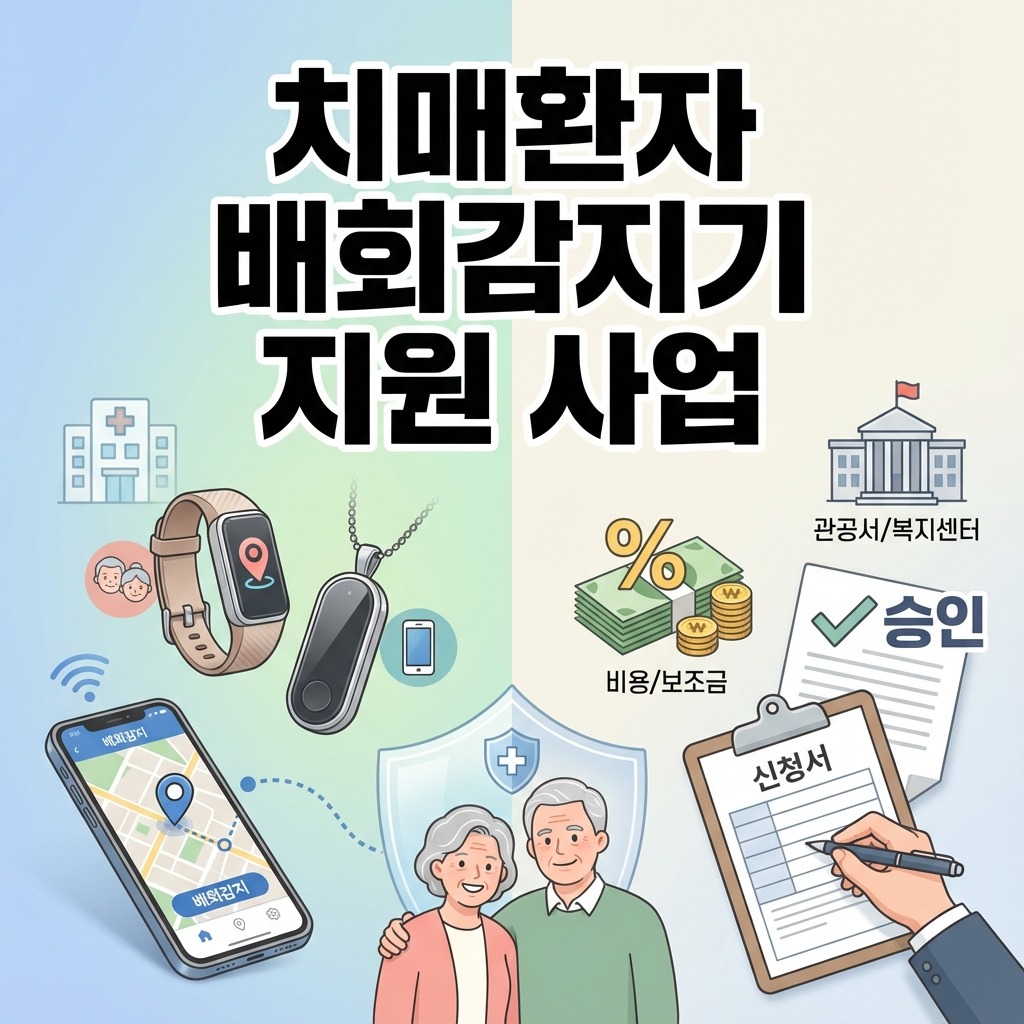 치매환자 배회감지기 지원 사업 안내｜종류&middot;신청 방법&middot;본인부담금