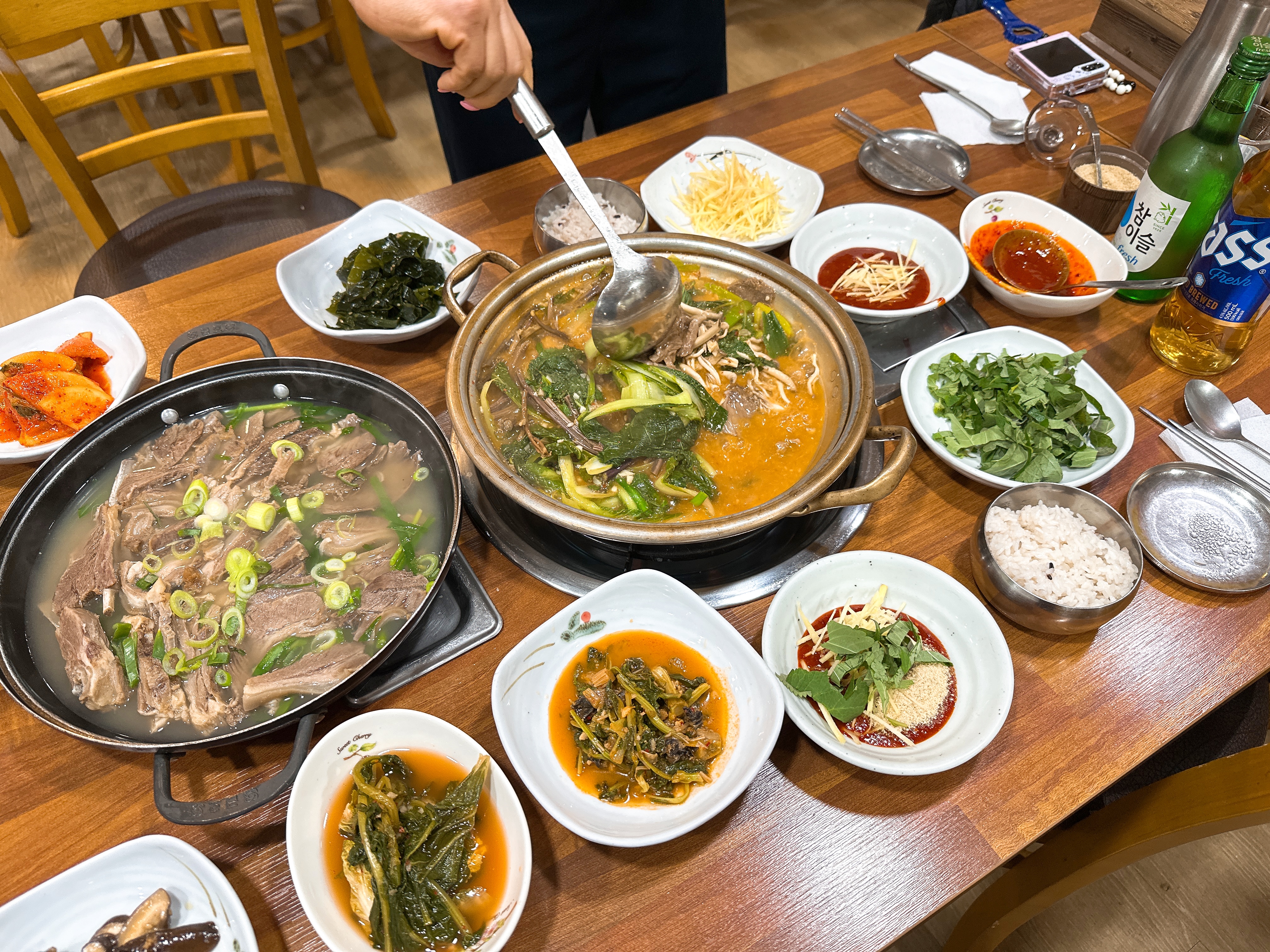 마산 보양식 맛집 '계림'에서 흑염소 전골 수육 요리 즐기기