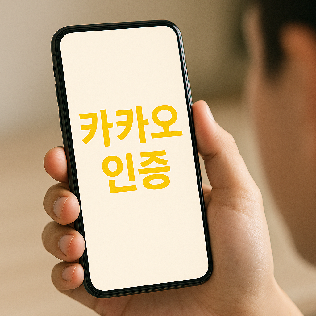 카카오 간편인증