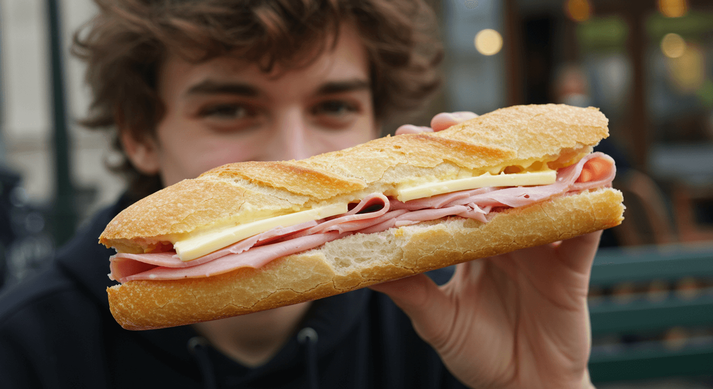 잠봉뵈르 샌드위치 프랑스음식 바게트 햄버터샌드위치 다이어트식단 레시피 브런치추천 건강식단 홈베이킹