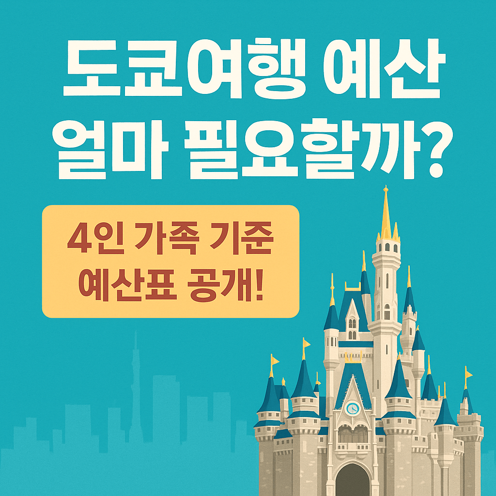 도쿄 인기 관광지 입장권 가격 비교