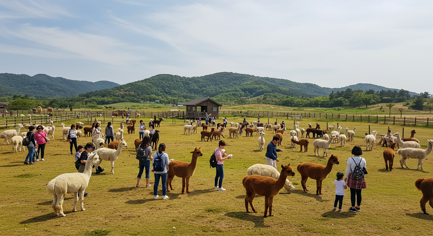 홍천 알파카월드