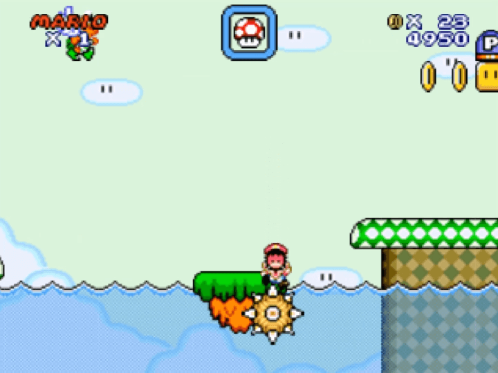 슈퍼마리오-플래시게임2-종료-화면