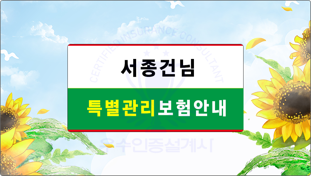 보험맵 서종건님