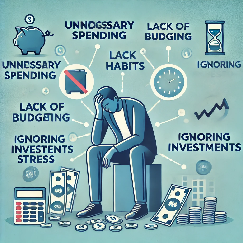 돈이 새어나가는 사람들의 5가지 치명적인 실수 (재정 관리 실패 사례 분석)