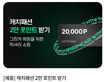 그린카 이벤트