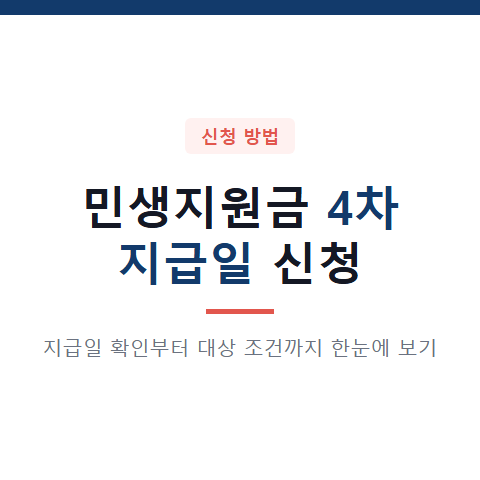 민생지원금