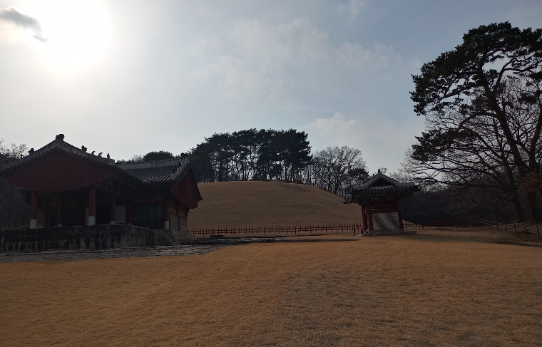 구리 동구릉 삼연릉의 경릉 전경