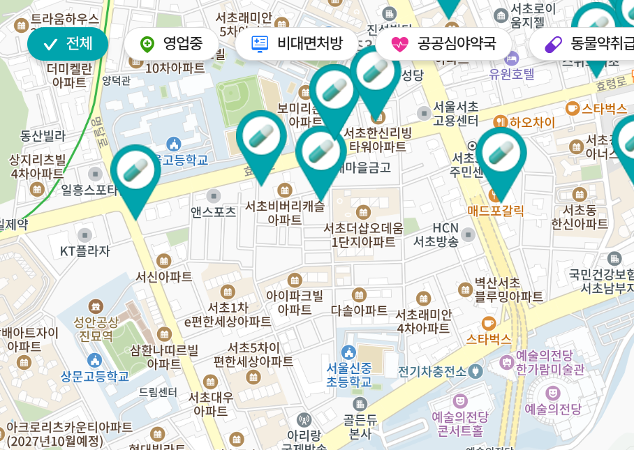 3. 지역별 체크포인트 관련 사진